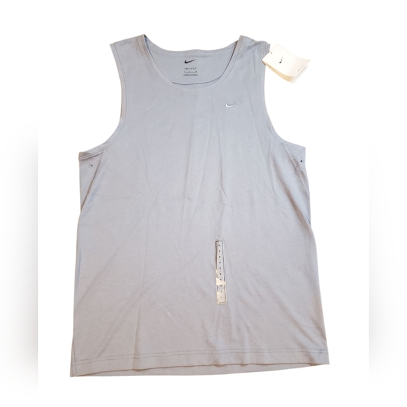 Nike Dri Fit Grey Tank Smal NWT - Picture 1 of 5